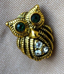 owl brooch