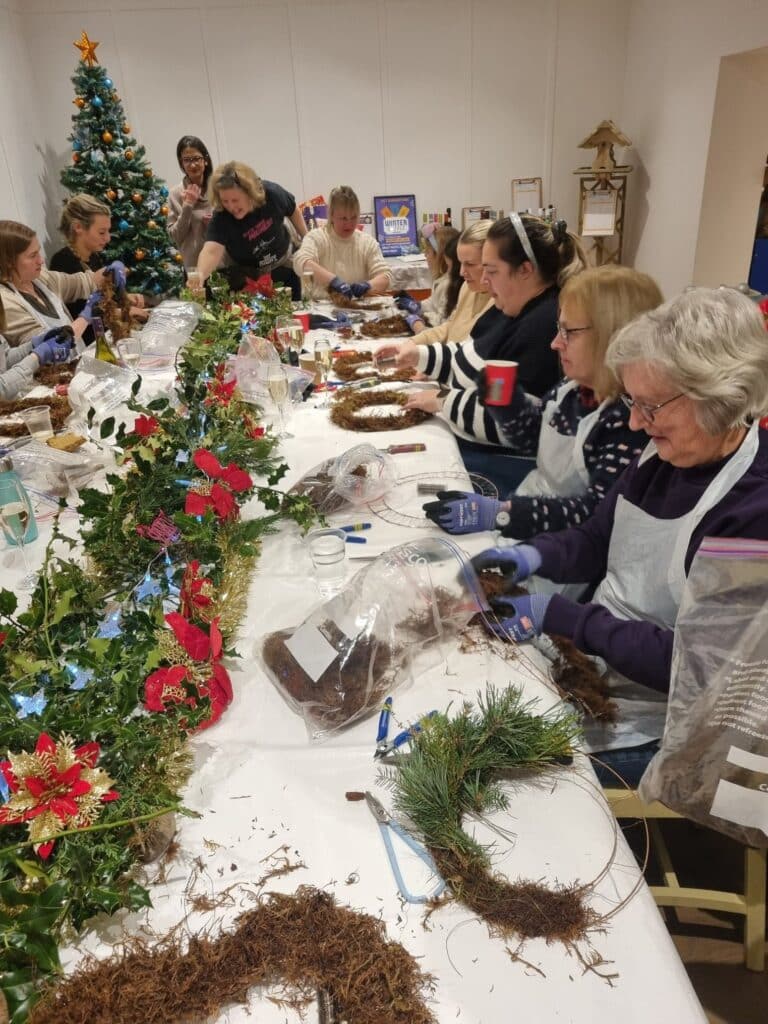 Wreath making workshop